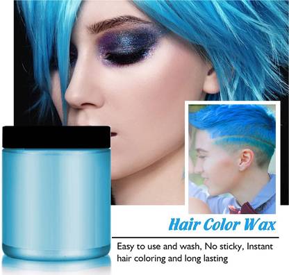 आइमेल्डा नया टेम्पररी हेयर स्टाइलिंग क्रीम मड हेयरस्टाइल टेम्पररी हेयर कलर आसमानी नीला हेयर कलर