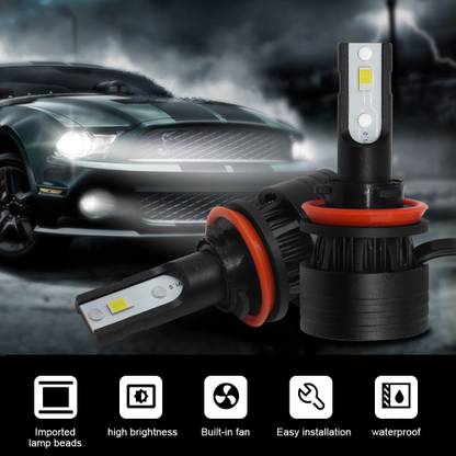 Zimmer LED Fog Light for Maruti Suzuki, Bajaj, Chevrolet, Aprilia, Hyundai, Yamaha, Tata, Toyota, Mahindra, Nissan Scorpio, Pulsar, i20, Accent, Ecosport