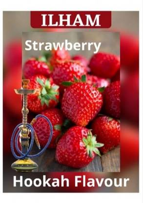 ILHAM STRAWBERRY FLAVOR WITH CHIMTA FOIL MOUTHTIP COMBO STRAWBERRY Hookah Flavor