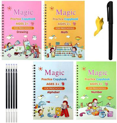 Dilurban Cute Tracing Book for Kids Magic Practical Writing Tool Simple