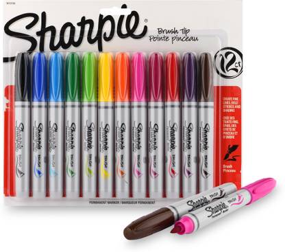 Sharpie Brush Tip Permanent Marker