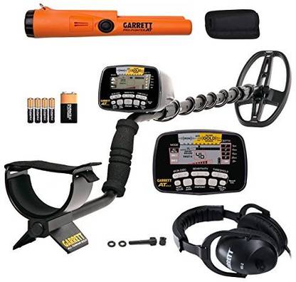 Garrett at Gold Waterproof Metal Detector with Headphones and ProPointer at PinPointer Advanced Metal Detector