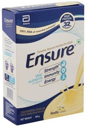 ENSURE Vanilla Powder 400g Box