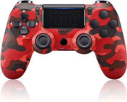 RS ENTERPRISES PS4 WIRELESS CONTROLLER DUAL VIBRATION JOYSTICK FOR PS4 AND PC  Motion Controller