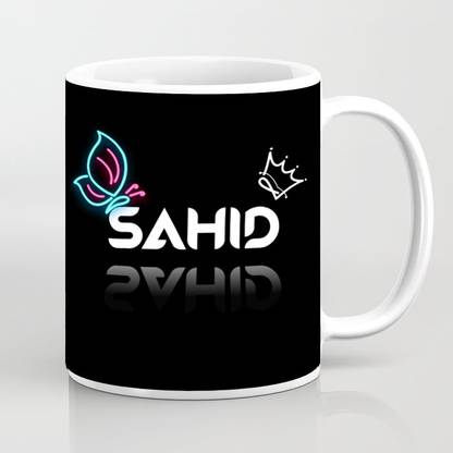 Tanvi SAHID NAME PRINTED COFFEE MUG Ceramic Coffee Mug