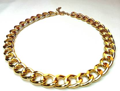 HADIE Bold and Chunky Western Style Choker Necklace Metal Choker
