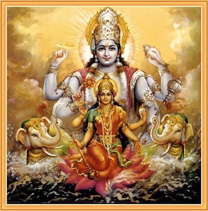 laxmi vishnu 3 poster on LARGE PRINT 36X24 INCHES Photographic Paper