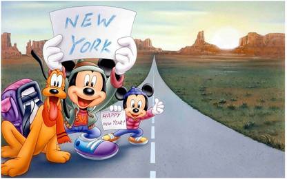 Cartoon Flex Poster For Room Mo-944 Photographic Paper