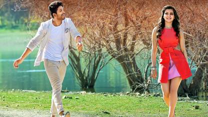 Poster Movie S O Satyamurthy Allu Arjun Samantha Ruth Prabhu sla780 (Large Poster, 36x24 Inches, Plastic Paper, Multicolor) Fine Art Print