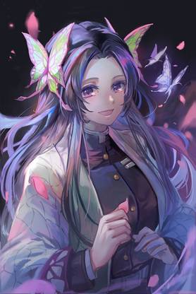 Kochou Kanae Demon Slayer: Kimetsu No Yaiba Matte Finish Poster Paper Print