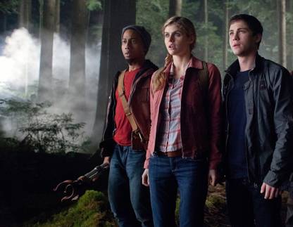 Poster Movie Percy Jackson Sea Of Monsters Logan Lerman Brandon T. Jackson Alexandra Daddario sla770 (Large Poster, 36x24 Inches, Plastic Paper, Multicolor) Fine Art Print