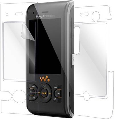 technohitech Front and Back Screen Guard for Sony Ericsson W595