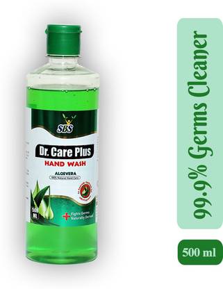 SBS Herbal Dr Care Plus Aloevera Handwash (500 ml) Pack of 1 Hand Wash Bottle