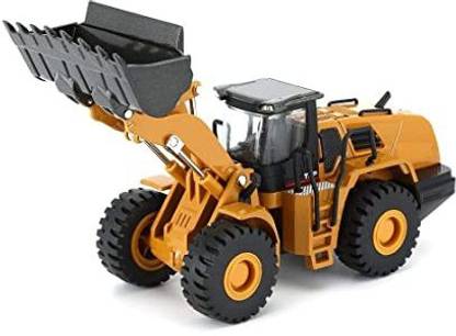 Just craft Unbreakable Small Excavator Construction Truck Toy for Kids 3+ Years (Yellow)