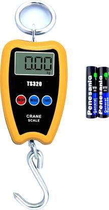 AMAZECARE ™ Hook Type Digital LED Screen Luggage Weighing Scale with 2 AA Battery 200kg Weighing Scale