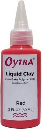 OYTRA Liquid Polymer Clay Red Art Clay