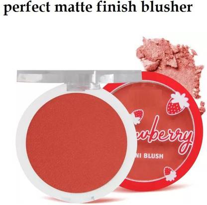 MYEONG Blush Flash Blusher Pink Makeup Palette Long-Lasting Face Check Blush peach