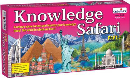 CREATIVE'S Knowledge Safari- II Educational Board Games