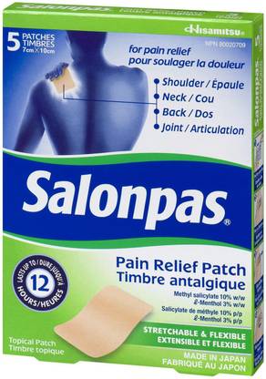 Salonpas PAIN RELIEF PATCH Plaster & Patch