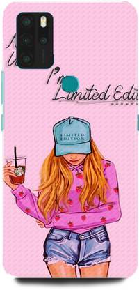Entio Back Cover for Micromax In Note 1-E7746-Cute Girls, Styles Girls Printed Back Cover