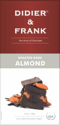 Didier & Frank Salty Roasted Almond Dark Chocolate - 100g Bars