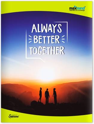 MaxMind DC Regular Notebook Single Rule 68 Pages