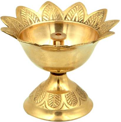 Shubhkart Devdas Deep Brass Table Diya