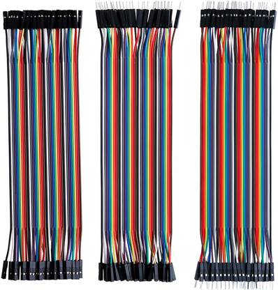 IDUINO Jumper Wires Male To Male Male To Female F To Female Breadboard Jumper Wires Electronic Components Electronic Hobby Kit