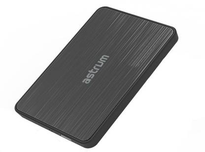 ASTRUM EN300 2.5” USB3.0 SATA HDD/SSD Enclosure - Black 2.5 inch HDD Enclosure