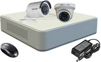 HIKVISION HIKVISION DS-7A04HGHI-F1/N OR DS-7A04HGHI-F1/ECO 720P RESOLUTION 4CH DVR,DS-2CE1ACOT-IRP OR DS-2CE1ACOT-IRP/ECO 1PCS BULLET CAMERA AND DS-2CE5ACOT-IRP/DS-2CE5ACOT-IRP/ECO 720P RESOLUTION DOME CAMERA 1PCS. Security Camera