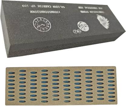 Inditrust Combo Diamond Sharpening Stone Sheet + Combination Sharpening Stone Knife Sharpening Stone