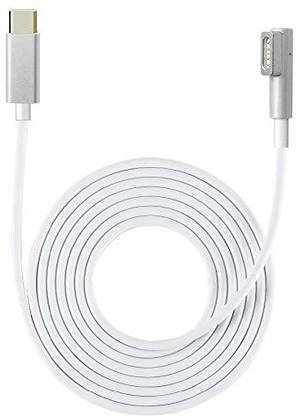 microware USB C Type C to Mag-safe 1 L-Tip Power Adapter Cable for Mac Book & Mac Book Air 85 W Adapter