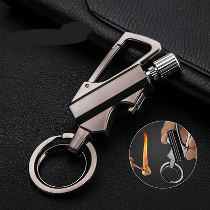 WunderVoX Instant Match Lighter Metal Carabiner Bottle Opener Keychain-X40 Pocket Lighter