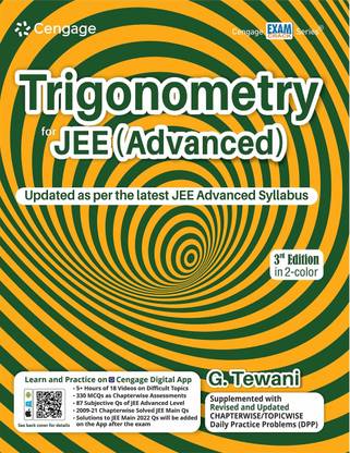 Trigonometry For JEE (Advanced) By G. Tewani (Author)