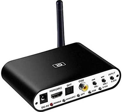 Etzin HDMI ARC Audio Extractor 5.1CH Audio Decoder Bluetooth 5.0 Receiver Media Streaming Device