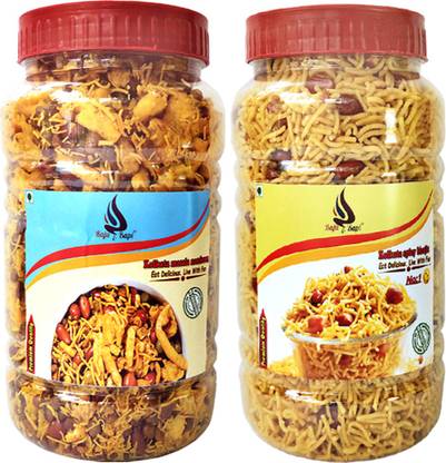 Raju & Bapi 1KG top NO-1 testy and spicy kolkata bhujia & kolkata masala namkeen