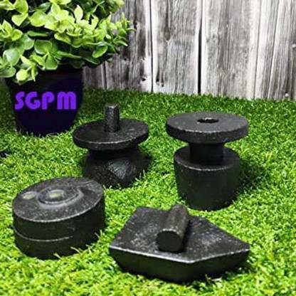 SGPM Collections Gowramma Set- Gowri Pooja Set- Miniature Gowri Set for Pooja (Stone) Decorative Showpiece  -  4 cm
