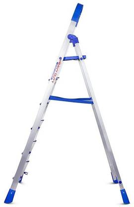 Quantes Stairway 6 Step Aluminium Folding Heavy Duty Step Ladder Made In India Aluminium Ladder