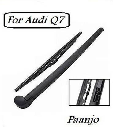 Paanjo Rear Wiper Arm With Blade Set Compatible For Audi Q7 Old (2007-2015) Windshield Wiper Puller