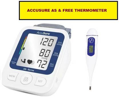 AccuSure AS with zovec thermometer ZT-D1 Bp Monitor