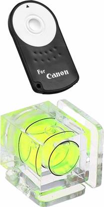 quikprof 1-Axis Bubble And Canon remote ForEOS 60D 70D 77D 80D 7D 5D Mark II III IV  Camera Remote Control