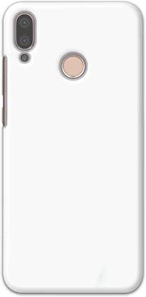 NDCOM Back Cover for Huawei P20 LITE Plain White Printed