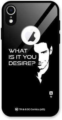 Coverscart Back Cover for iPhone XR Logo Cut