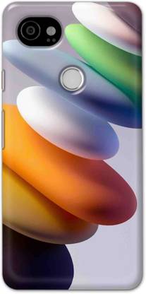 NDCOM Back Cover for Google Pixel 2 XL Multicolor Stone Printed