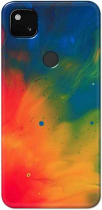 NDCOM Back Cover for Google Pixel 4A Color Spreads Printed