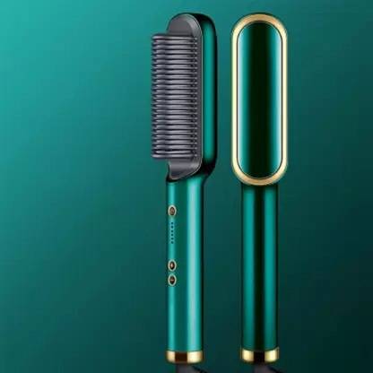 SYMFLOW Hair Straightener Comb for Women & Men Hair Style multicolor Professional HQT 909b Hair Straightener comb Styler 5 Temperature Control S294 Hair Straightener Brush