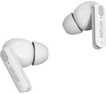 ASTRUM True Wireless Earbuds with Smart Touch Control Earphones (Black) Bluetooth