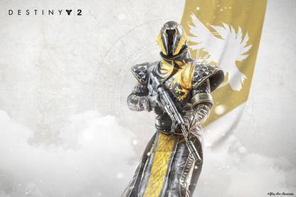 YAA - Destiny 2 Game Poster (18inchx12inch) Photographic Paper