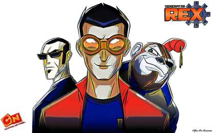 YAA - Generator Rex Art Effect Poster (18inchx12inch) Photographic Paper