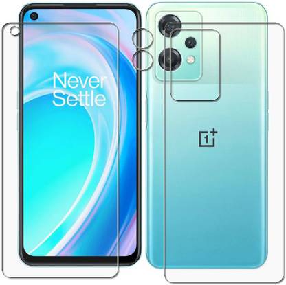 domchi Front and Back Screen Guard for BFBU-OnePlus Nord CE 2 Lite 5G-FB+LENS